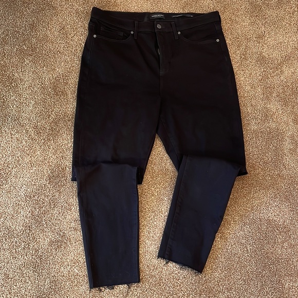 Like NEW! Banana Republic jeans black High-rise skinny jeans #425074 32 - Picture 5 of 10